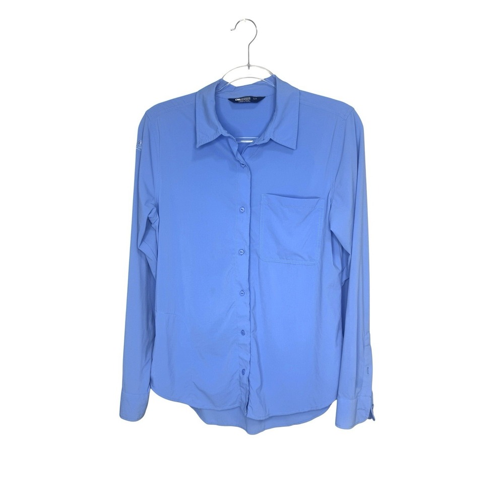Outdoor Research Button Up Sun Shirt Women's S Astroman Sun Shirt Long Sleeve